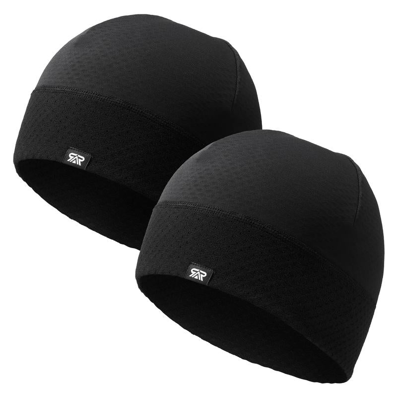 Men’s Breathable Thermal Skull Cap – Windproof Cycling Beanie & Do-Rag Liner for Helmets, Running, and Sports, All-Season Comfort