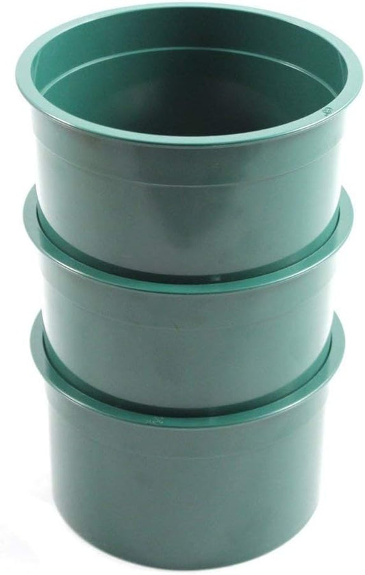 3Pc Gold Rush Sifting Classifier Sieve Mini 6 Inch Prospect Pan, 3 Sizes
