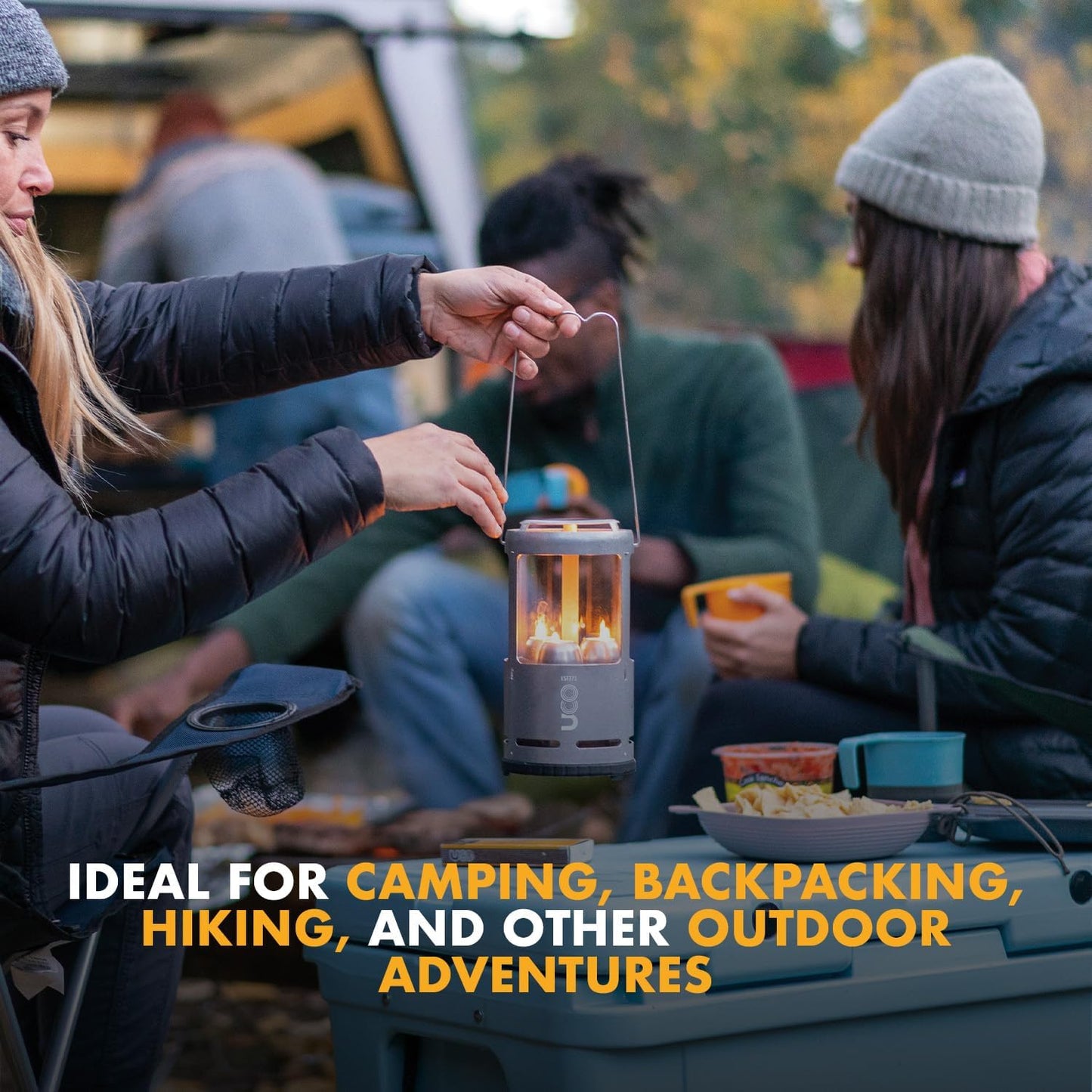 9-Hour White Candles for  Candle Lanterns, Long-Burning Candles for Outdoor, Camping, Prepping Supplies and Emergency Preparedness