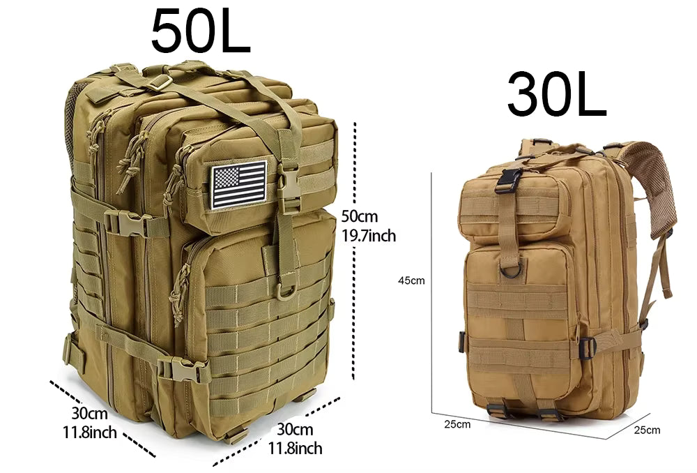 1st Gruagach™ RidgeRunner Tactical MOLLE Pack (30L / 50L)