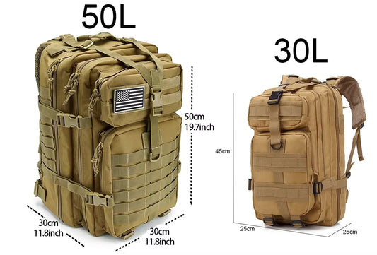 1st Gruagach™ RidgeRunner Tactical MOLLE Pack (30L / 50L)