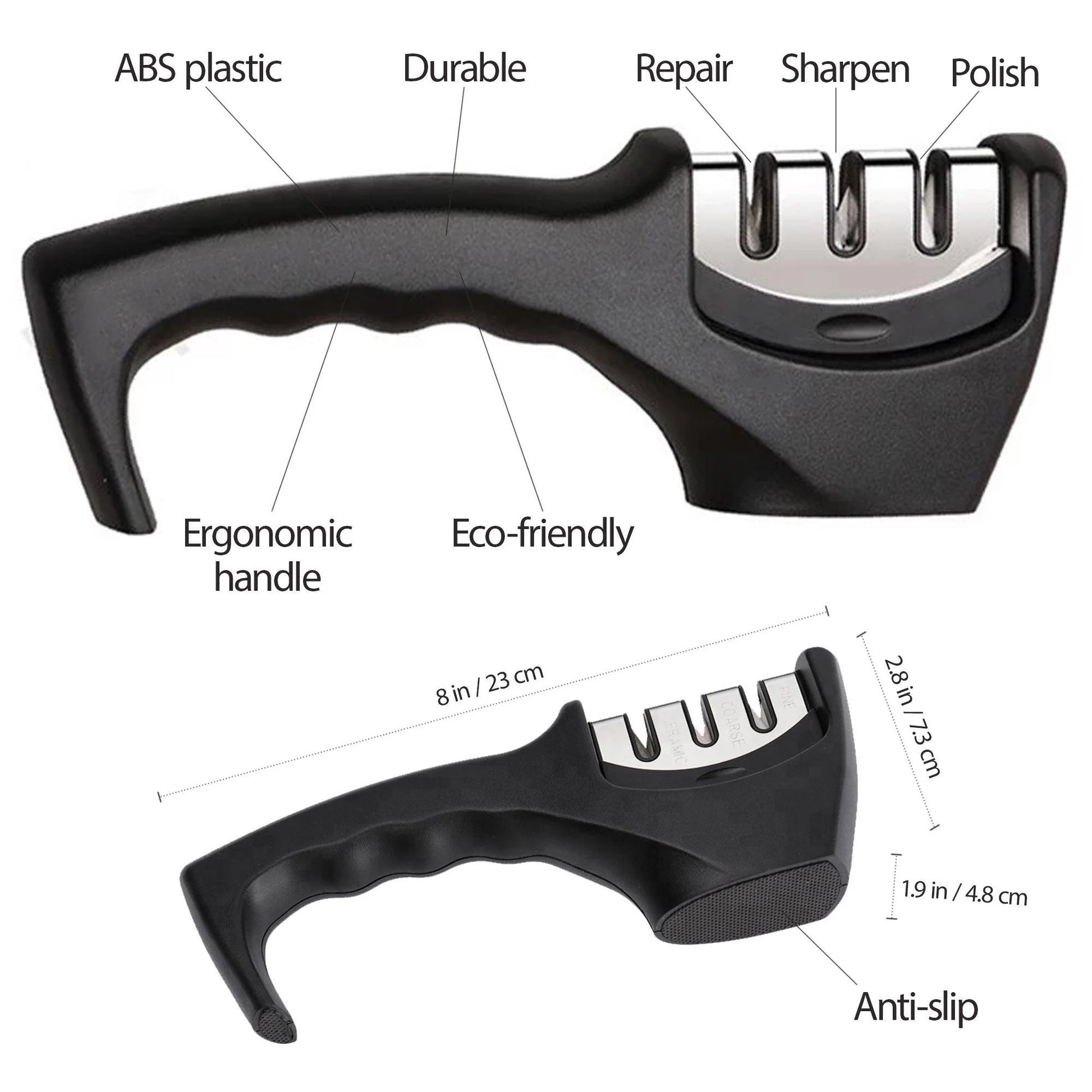 Knife Sharpener,  Blade Sharpening Tool Handheld System