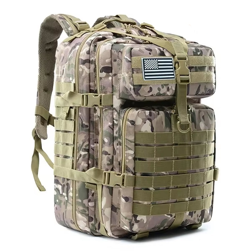 30/50L Tactical Backpacks Man Traveling Bags Survival Outdoor 3P Assault Pack EDC Molle Pack Hiking Trekking Hunting Bag