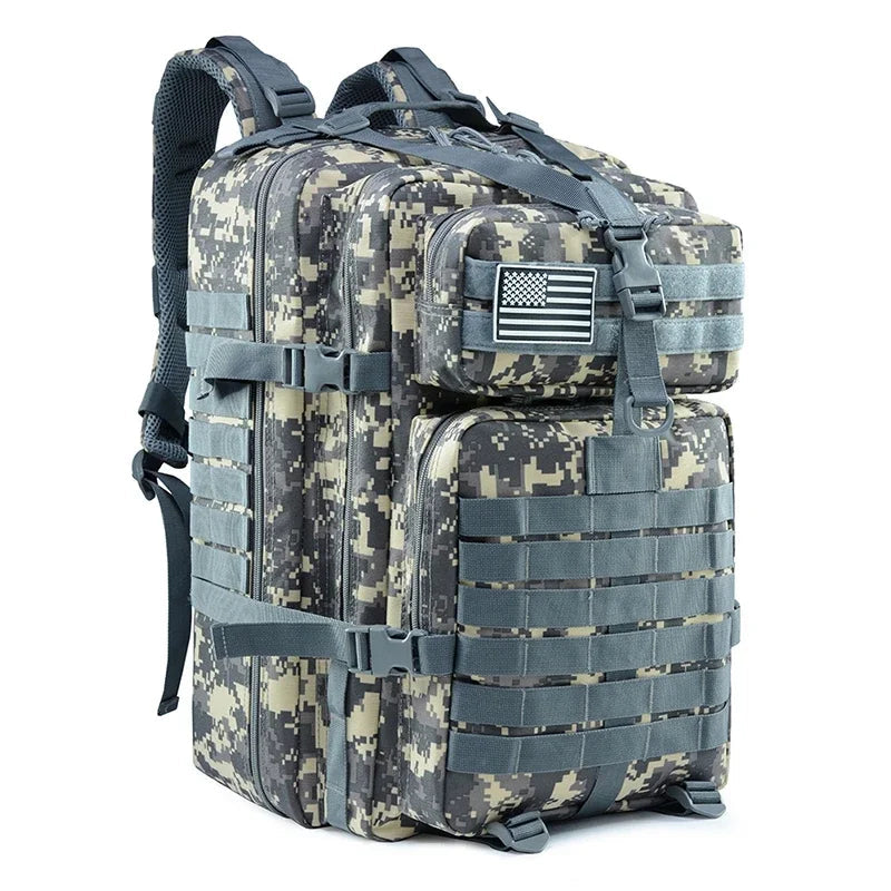 30/50L Tactical Backpacks Man Traveling Bags Survival Outdoor 3P Assault Pack EDC Molle Pack Hiking Trekking Hunting Bag