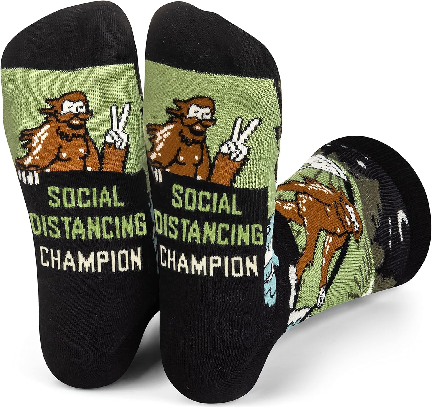 Outdoors Socks with Fun Sayings - Cool Gifts for Hiking, Camping, and Mountain Lovers
