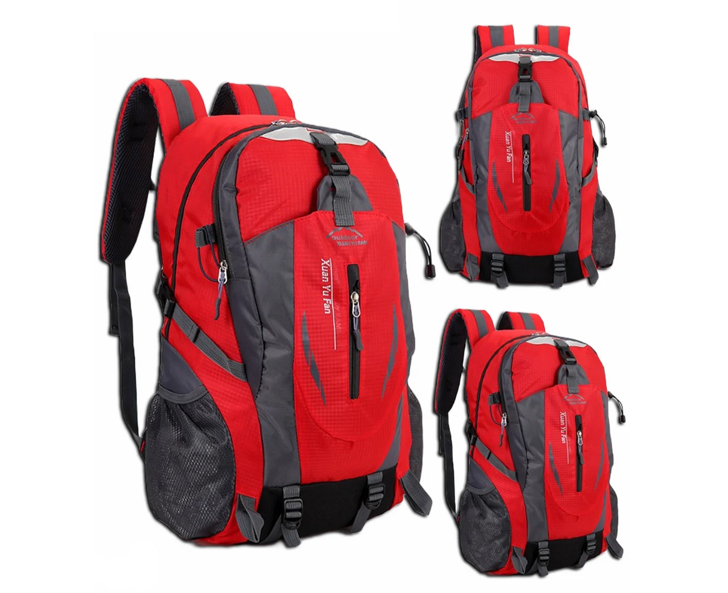 40L Men Women Travel Backpack Rucksack Camping Laptop Hiking School Book Bag USA