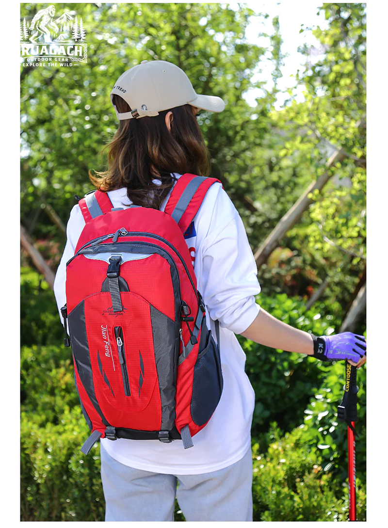 40L Men Women Travel Backpack Rucksack Camping Laptop Hiking School Book Bag USA