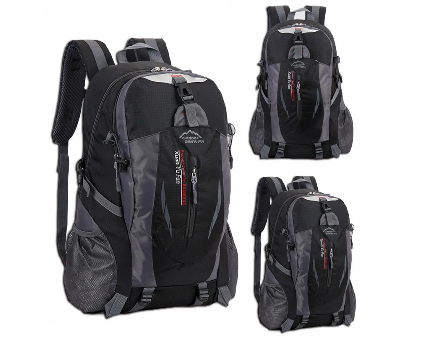 40L Men Women Travel Backpack Rucksack Camping Laptop Hiking School Book Bag USA
