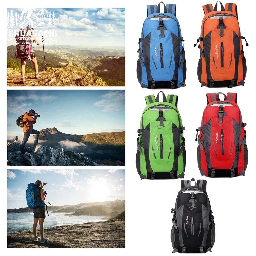 40L Men Women Travel Backpack Rucksack Camping Laptop Hiking School Book Bag USA