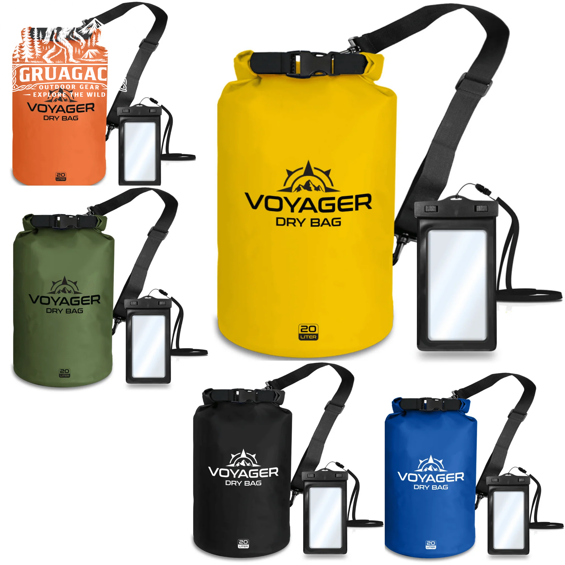 Ecogear FX Voyager Waterproof 20L Dry Bag